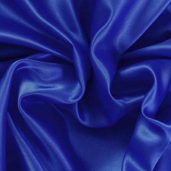 Satin Fabric Cobalt Satin Fabric Cobalt