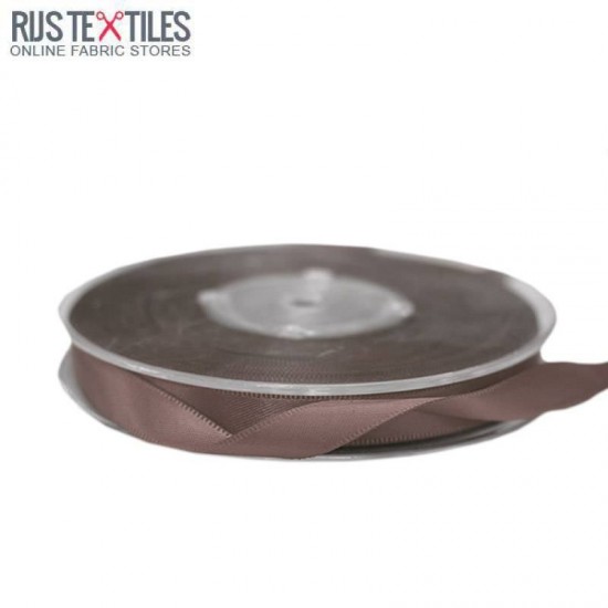 Satin Ribbon 9mm Brown Satin Ribbon 9mm Brown