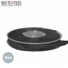 Satin Ribbon 9mm Black
