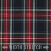 Schottenkaro Stoff Stretch Black Stuwart - (Schottenkaro Stoffe)