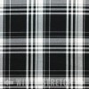 Skotskternet Stof Stretch Menzies Black