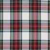 Tkanina Szkocka Kratę (Tartan) Biały Stuwart Tkaniny Szkocka Krata Tartan