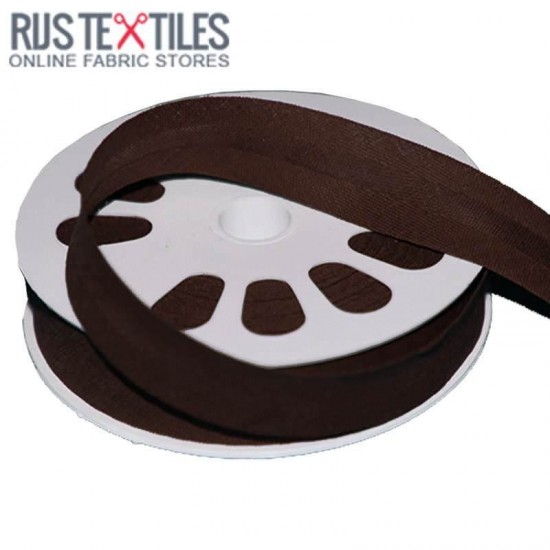 Cotton Bias Binding Brown 20mm Cotton Bias Binding Brown 20mm