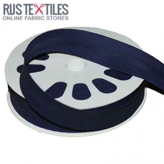 Cotton Bias Binding Navy 20mm Cotton Bias Binding Navy 20mm
