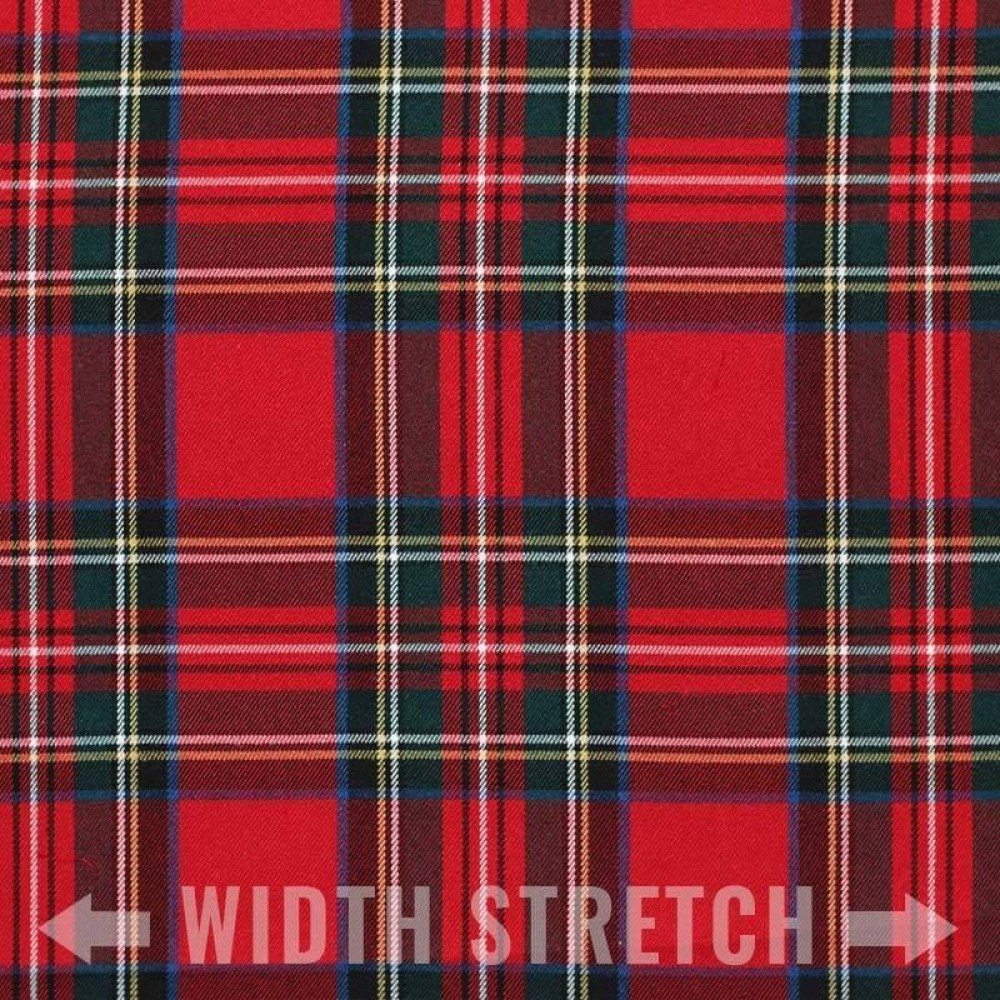 Tessuto Scozzesi Stretch Red Stuwart Tessuto Scozzesi Stretch Red Stuwart