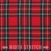 Schotse Ruit Stof Stretch Red Stuwart - (Schotse Ruiten Stoffen)