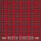 Schotse Ruit Stof Stretch Klein Red Stuwart - (Schotse Ruiten Stoffen)
