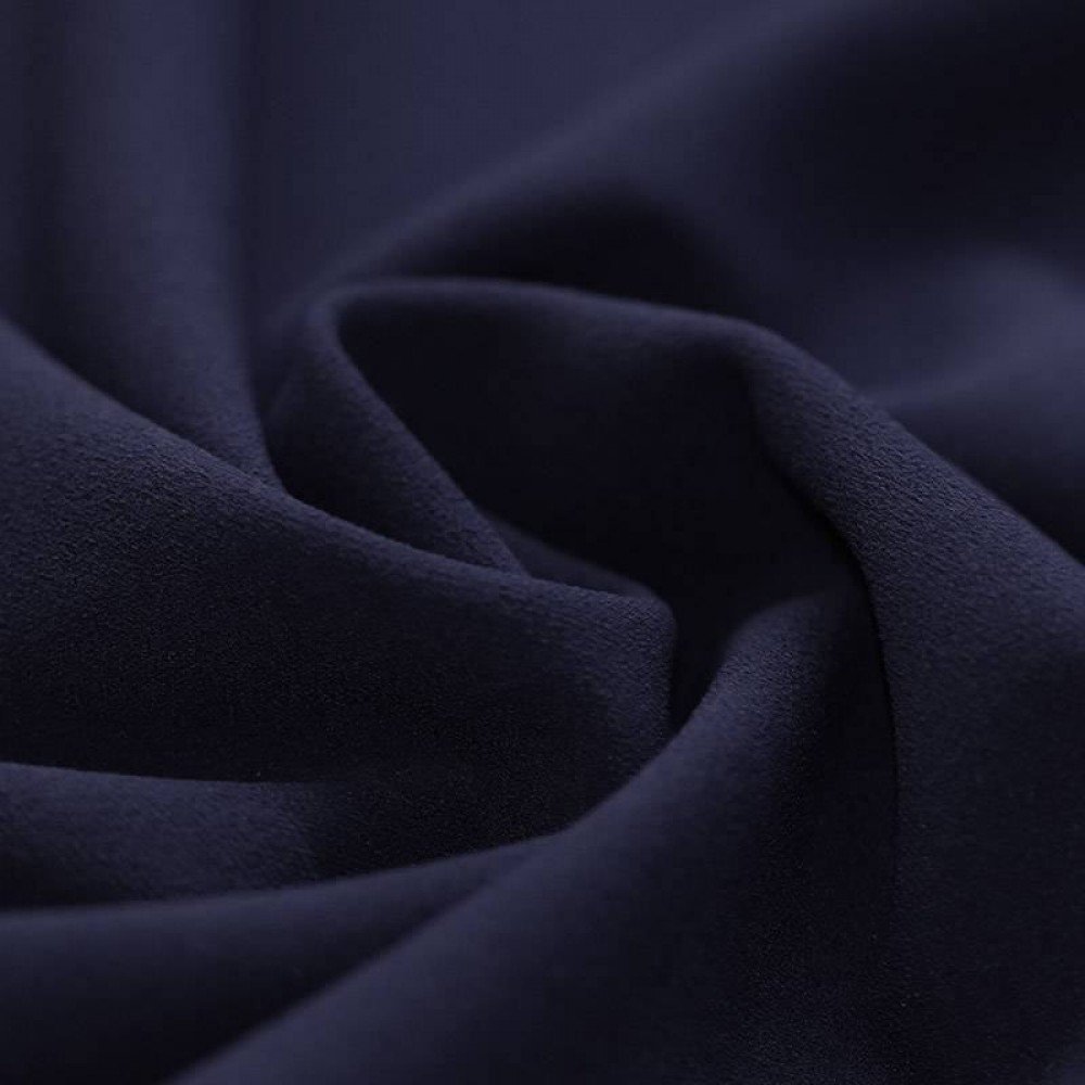 Scuba Crepe Jersey Fabric Navy Scuba Crepe Jersey Fabric Navy