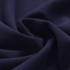 Scuba Crepe Jersey Fabric Navy