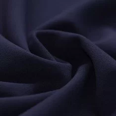 Scuba Crepe Jersey Fabric Navy