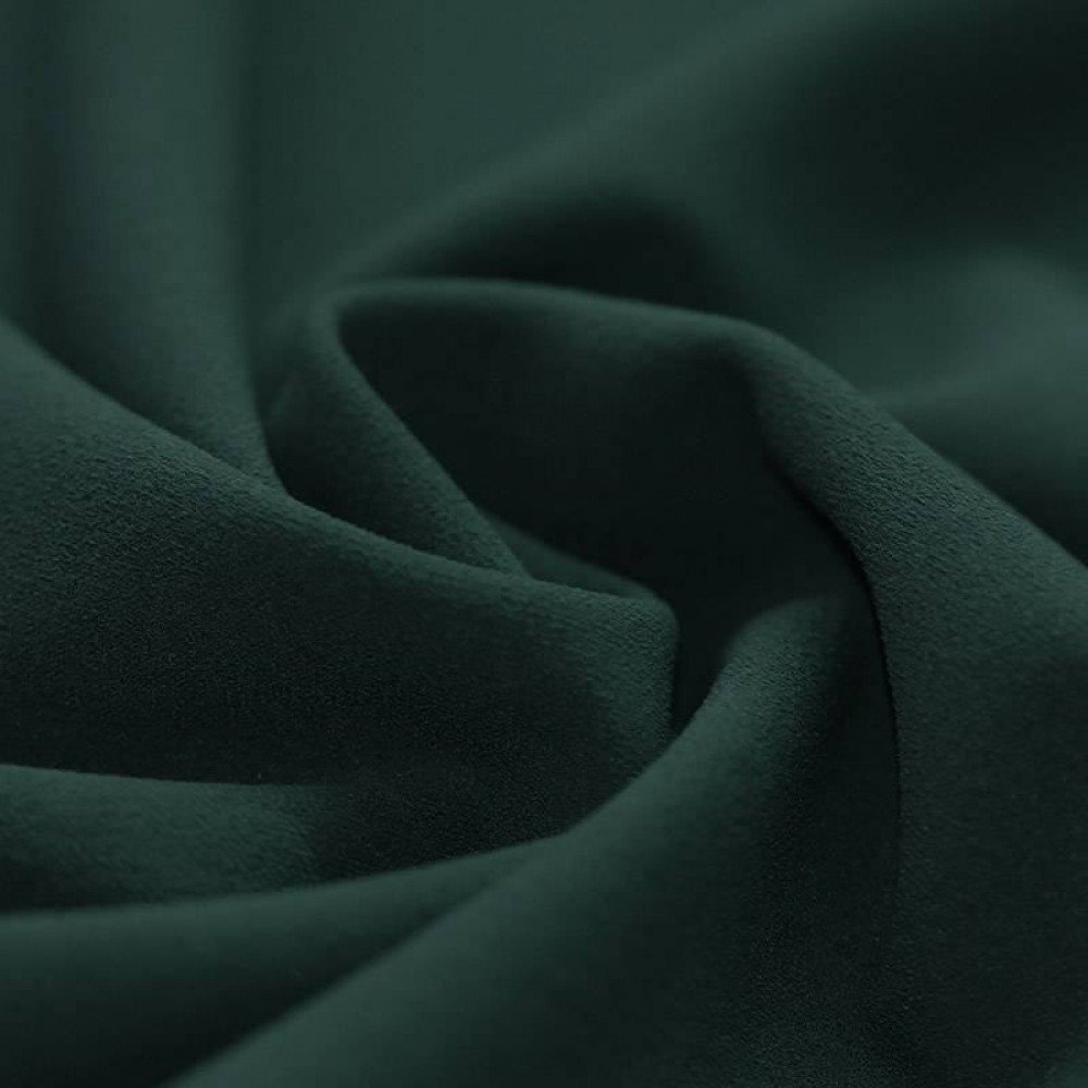 Scuba Crepe Jersey Fabric Dark Green