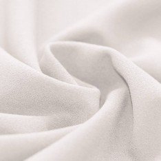 Scuba Crepe Jersey Fabric Ecru