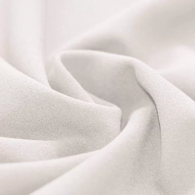 Scuba Crepe Jersey Fabric Ecru - (Jersey Fabrics)