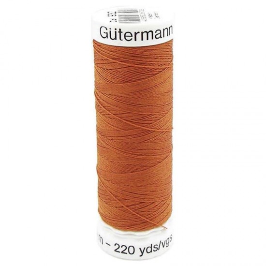 Gütermann 932 Brique Orange 200M (043) Gütermann 932 Brique Orange 200M (043)