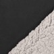Sherpa Faux Fur Lamb Fabric Black Sherpa Faux Fur Lamb Fabric Black