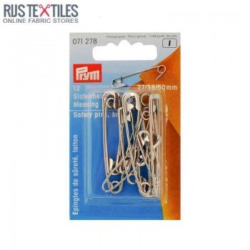 Brass Safety Pins Prym 071278 Brass Safety Pins Prym 071278