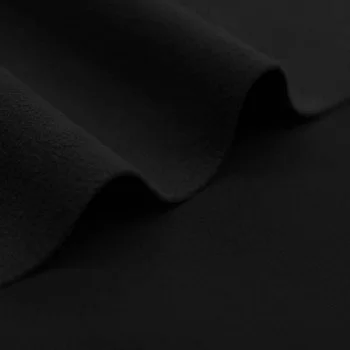 Softshell Stretch Stoff Schwarz