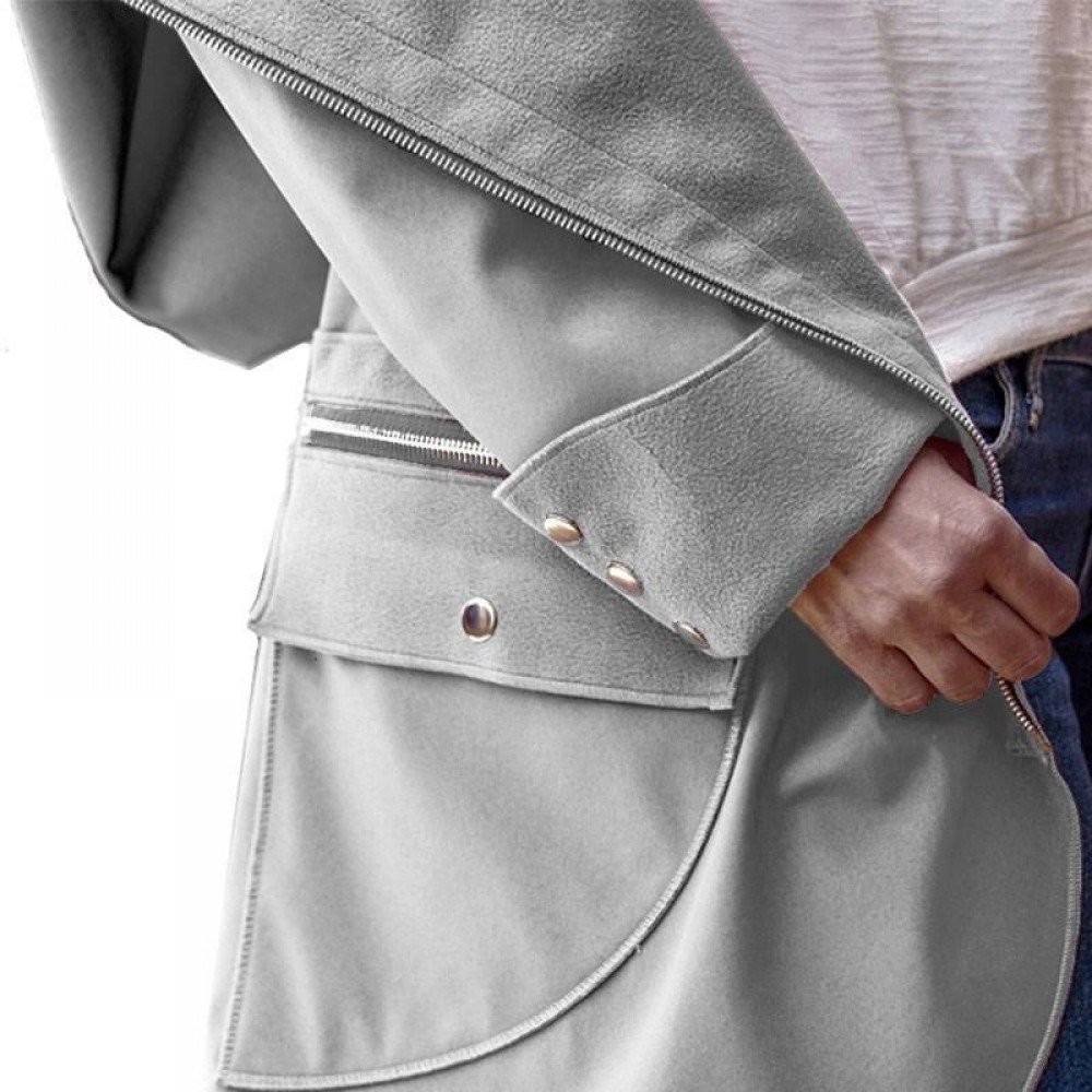 Softshell Stretch Stof Licht Grijs Softshell Stretch Stof Licht Grijs - (Softshell Stoffen)