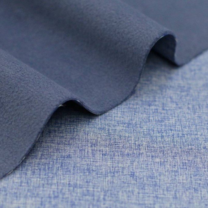 Softshell Stretch Stof Jeans Melange - (Softshell Stof )