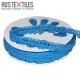 Crochet Lace Trim Aqua 15mm Crochet Lace Trim Aqua 15mm
