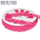 Ruban Dentelle Fuchsia 15mm Ruban Dentelle Fuchsia 15mm