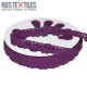 Crochet Lace Trim Purple 15mm Crochet Lace Trim Purple 15mm