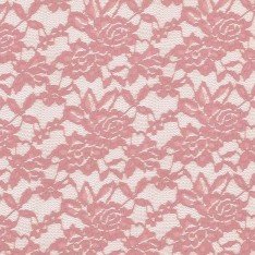 Tessuto Pizzo Stretch Rosa Antico