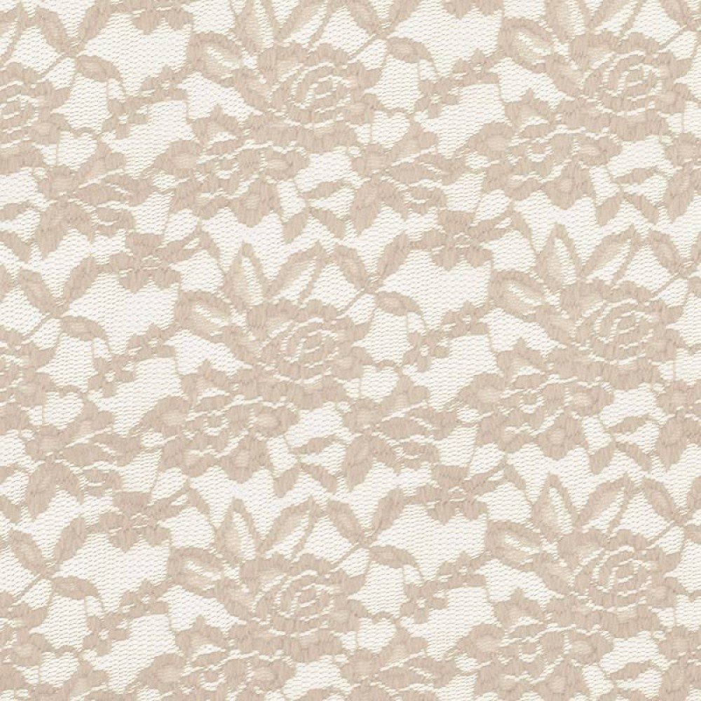 Blonde Stof Elastisk Beige