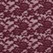 Tessuto Pizzo Stretch Bordeaux  - (Pizzo Tessuto)