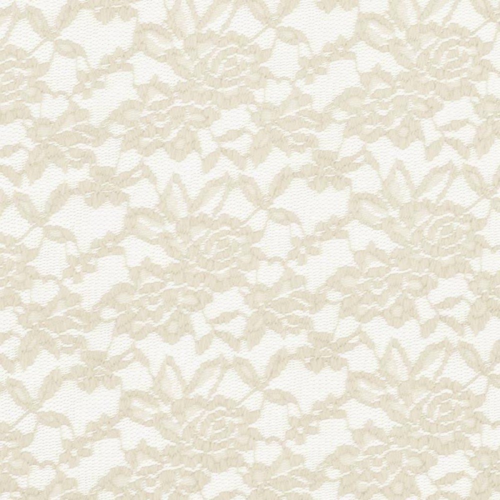 Lace Fabric Stretch Ecru