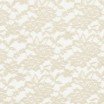 Tissu Dentelle Élastique Écru - (Dentelle Tissu )
