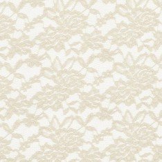 Tessuto Pizzo Stretch Ecru