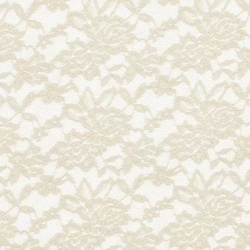 Spitzenstoff Stretch Ecru Spitzenstoff Stretch Ecru