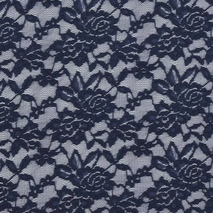 Spitzenstoff Stretch Marine - (Spitzenstoff)