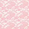Tissu Dentelle Élastique Rose