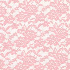 Tessuto Pizzo Stretch Rosa