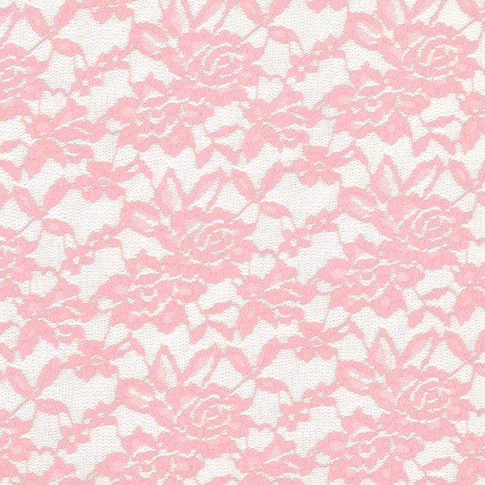 Koronka Elastyczna Różowy | Rijs Textiles