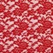 Lace Fabric Stretch Red - (Lace Fabric)