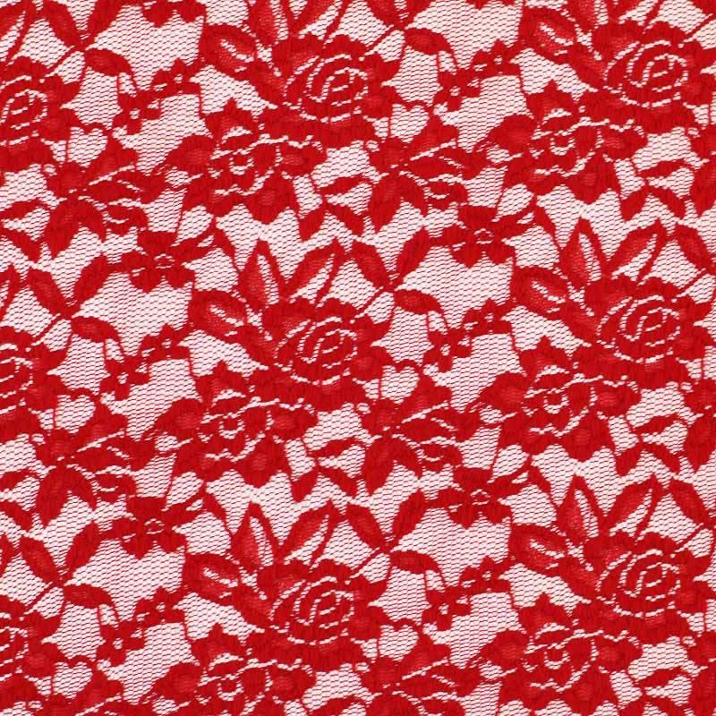 Kant Stof Stretch Rood
