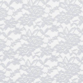 Tessuto Pizzo Stretch Bianco