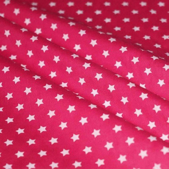 Star Fabric Fuchsia 9 mm Star Fabric Fuchsia 9 mm