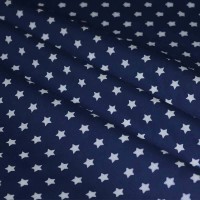 Stars On Cottton Fabric 9mm Stars On Cottton Fabric 9mm