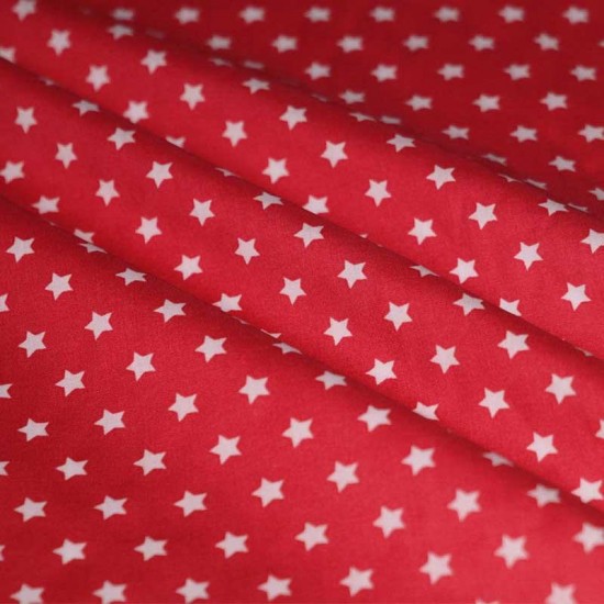 Star Fabric Red 9 mm Star Fabric Red 9 mm