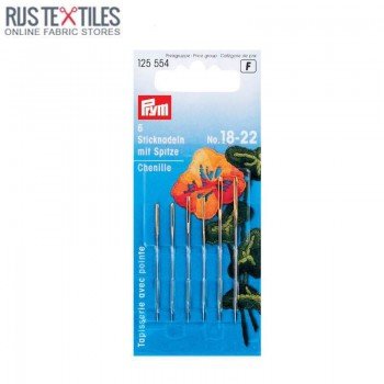 Chenille Needles No. 18-22 Prym 125554 Chenille Needles No. 18-22 Prym 125554