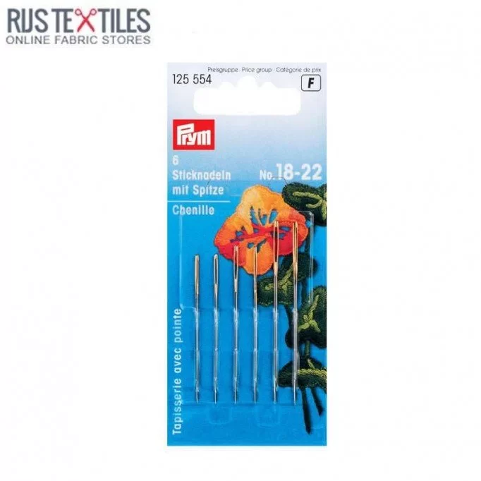 Chenille Needles No. 18-22 Prym 125554 - (Needles (Haberdashery))