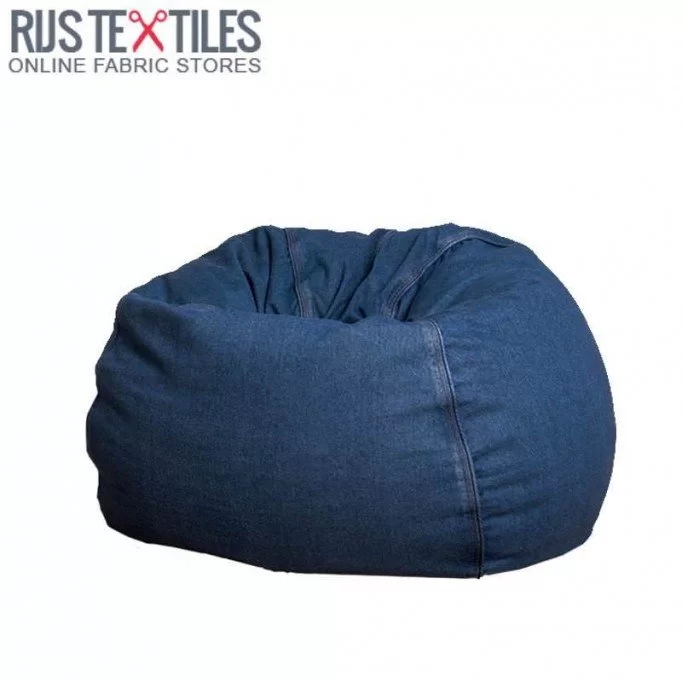 Jeansstoff Baumwoll 8-OZ Mittelblau - (Jeans Stoff Baumwolle )