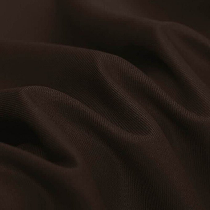 Bomuld Twill Brun  - (Bomuld Twill Stof)
