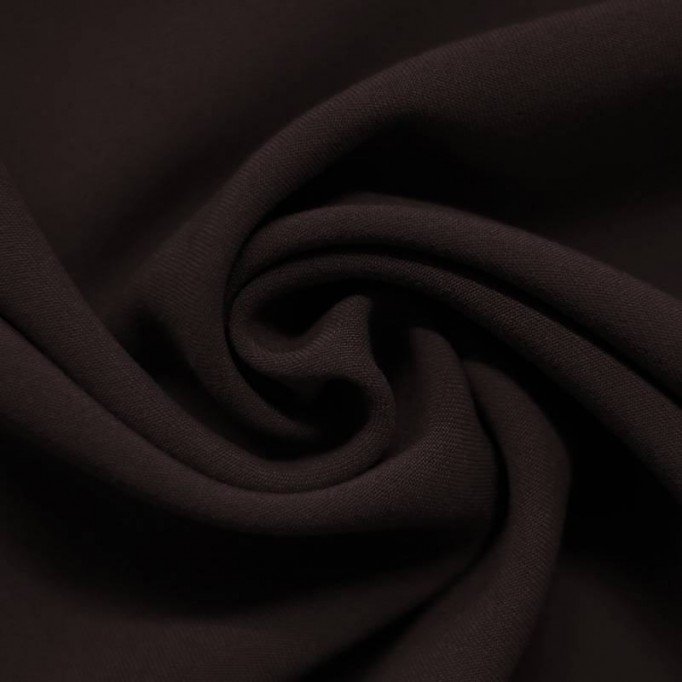 Tessuto Gabardine Stretch Marrone - (Tessuto Gabardine )
