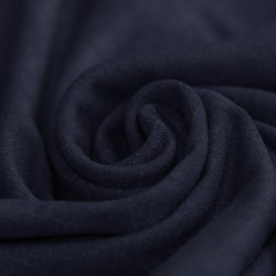 Tissu Suède Stretch (Brossé Double Face) Marine
