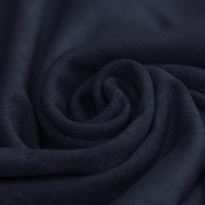 Tissu Suède Stretch Marine - (Tissu Suède )